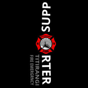 TVFB SUPPORTER TEE WHITE GREY TEXT LEFT 3 Design